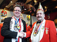 Könige Sieglar: Prinzenfrühstück des Hoofe volle Lööre 2011 